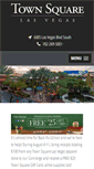 Mobile Screenshot of mytownsquarelasvegas.com